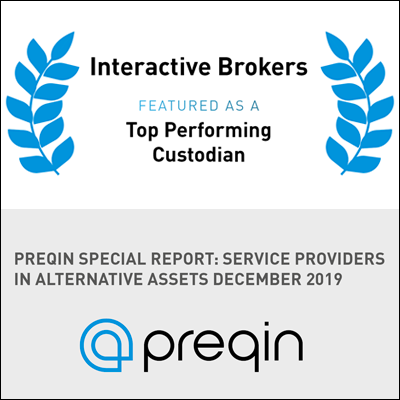 Interactive Brokers 리뷰: 2019 Preqin 상